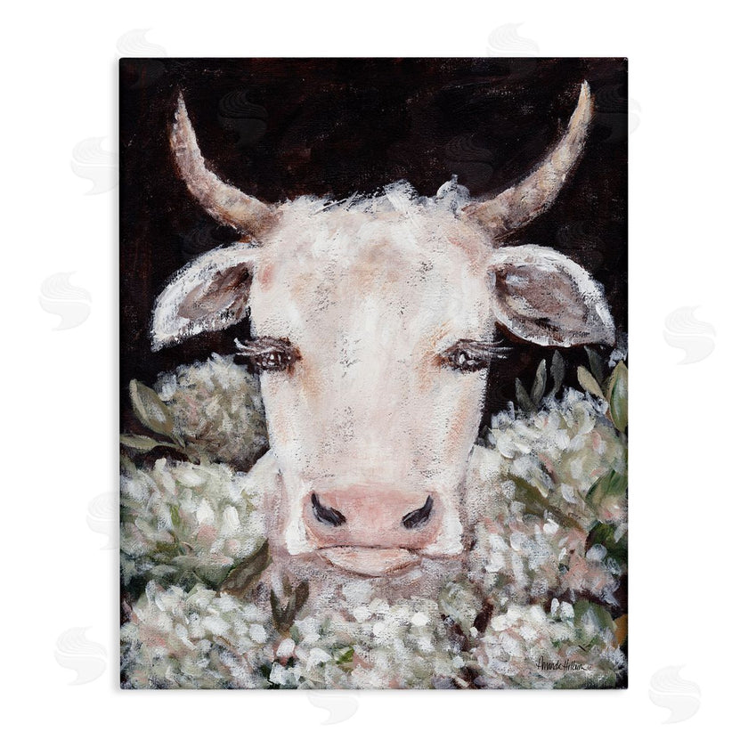 Amanda Hilburn | Gentle Cow with Florals