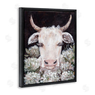 Amanda Hilburn | Gentle Cow with Florals
