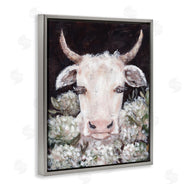 Amanda Hilburn | Gentle Cow with Florals