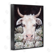 Amanda Hilburn | Gentle Cow with Florals