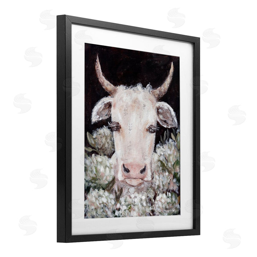 Amanda Hilburn | Gentle Cow with Florals
