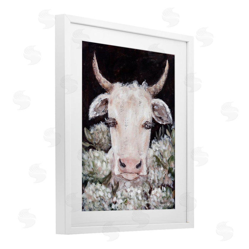 Amanda Hilburn | Gentle Cow with Florals
