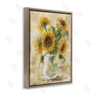 Pam Britton | Sunflowers with Falling Petals