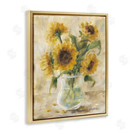 Pam Britton | Sunflowers with Falling Petals