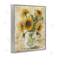 Pam Britton | Sunflowers with Falling Petals