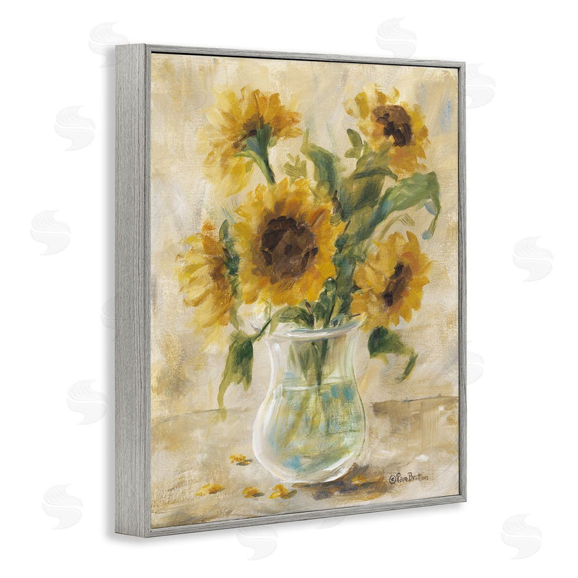 Pam Britton | Sunflowers with Falling Petals