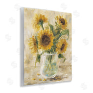 Pam Britton | Sunflowers with Falling Petals