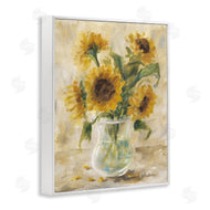 Pam Britton | Sunflowers with Falling Petals