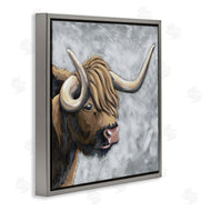 Sara Baker | Highland Cattle with Curved Horn