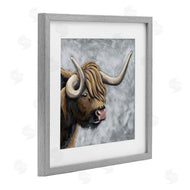 Sara Baker | Highland Cattle with Curved Horn