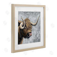 Sara Baker | Highland Cattle with Curved Horn