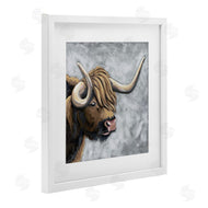 Sara Baker | Highland Cattle with Curved Horn