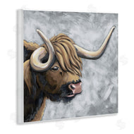 Sara Baker | Highland Cattle with Curved Horn