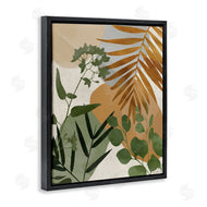 Amber Sterling | Earthy Tropical Leaves