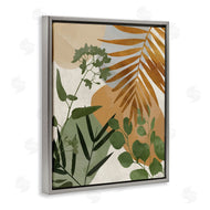 Amber Sterling | Earthy Tropical Leaves