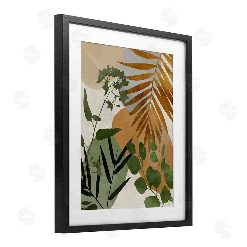 Amber Sterling | Earthy Tropical Leaves