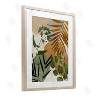 Amber Sterling | Earthy Tropical Leaves
