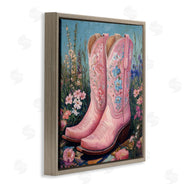 Heidi Kuntz | Wildflower Pink Cowgirl Boots