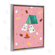 Rachel Nieman | Ghosts Roasting Marshmallows