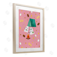 Rachel Nieman | Ghosts Roasting Marshmallows