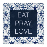 Annie LaPoint | Eat Pray Love on Blue Florals