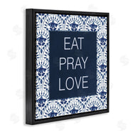 Annie LaPoint | Eat Pray Love on Blue Florals