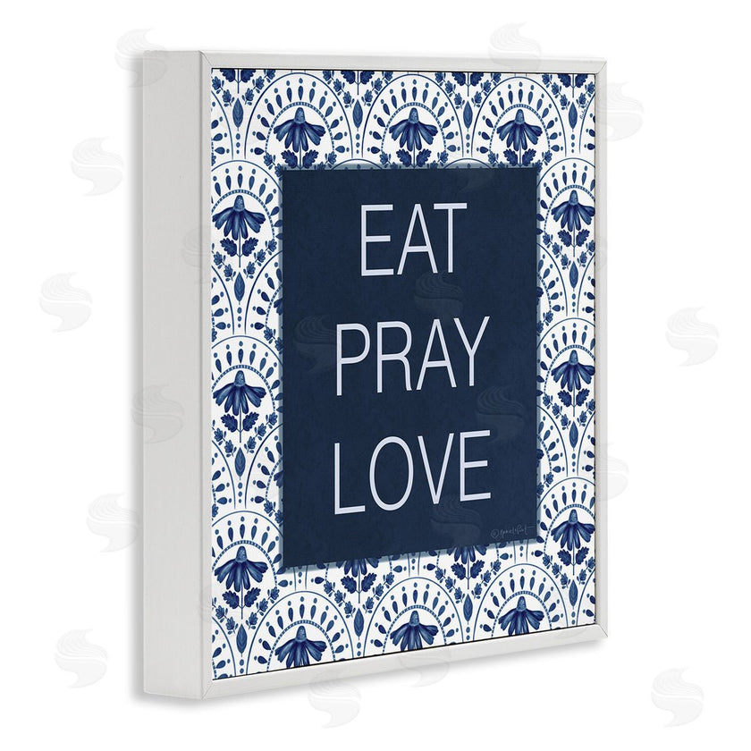 Annie LaPoint | Eat Pray Love on Blue Florals