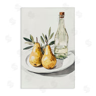 Heidi Kuntz | Pears and Bottle Platter