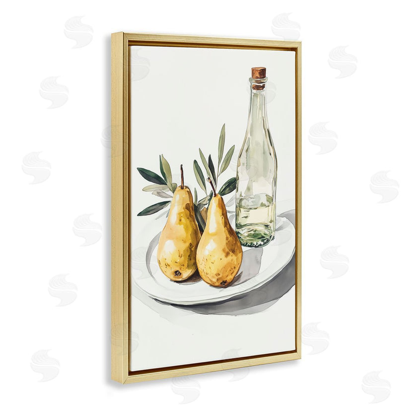 Heidi Kuntz | Pears and Bottle Platter