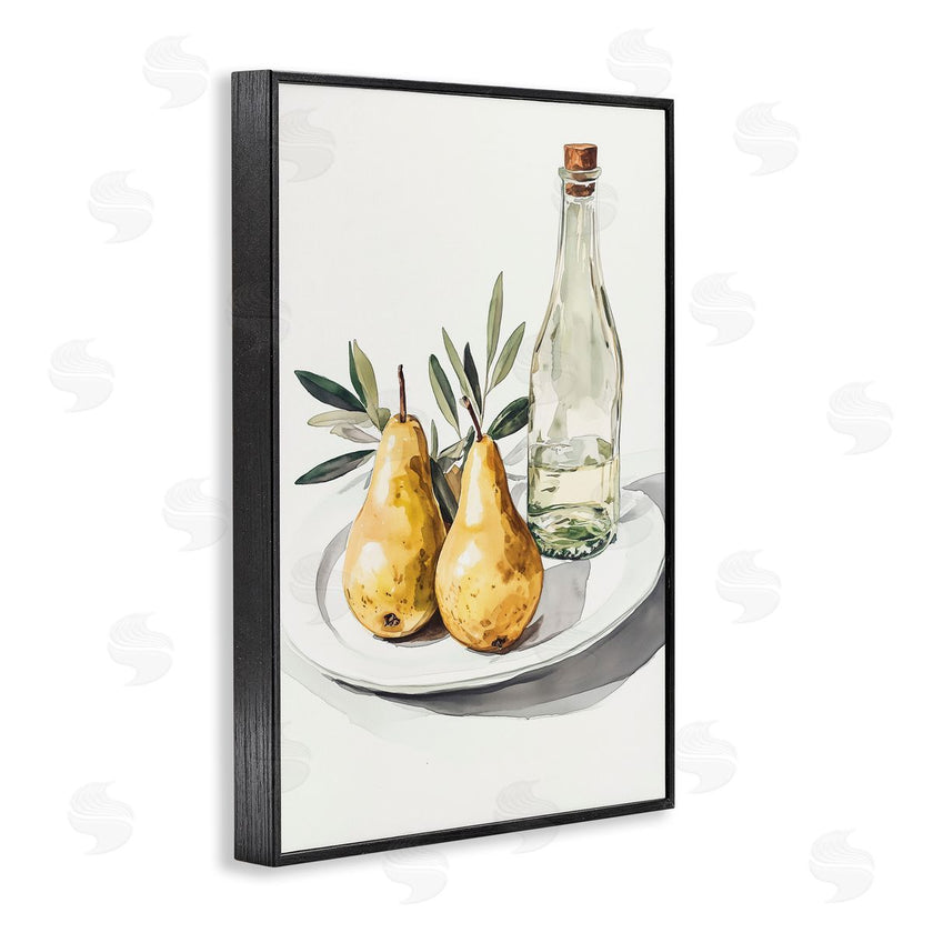 Heidi Kuntz | Pears and Bottle Platter