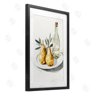 Heidi Kuntz | Pears and Bottle Platter