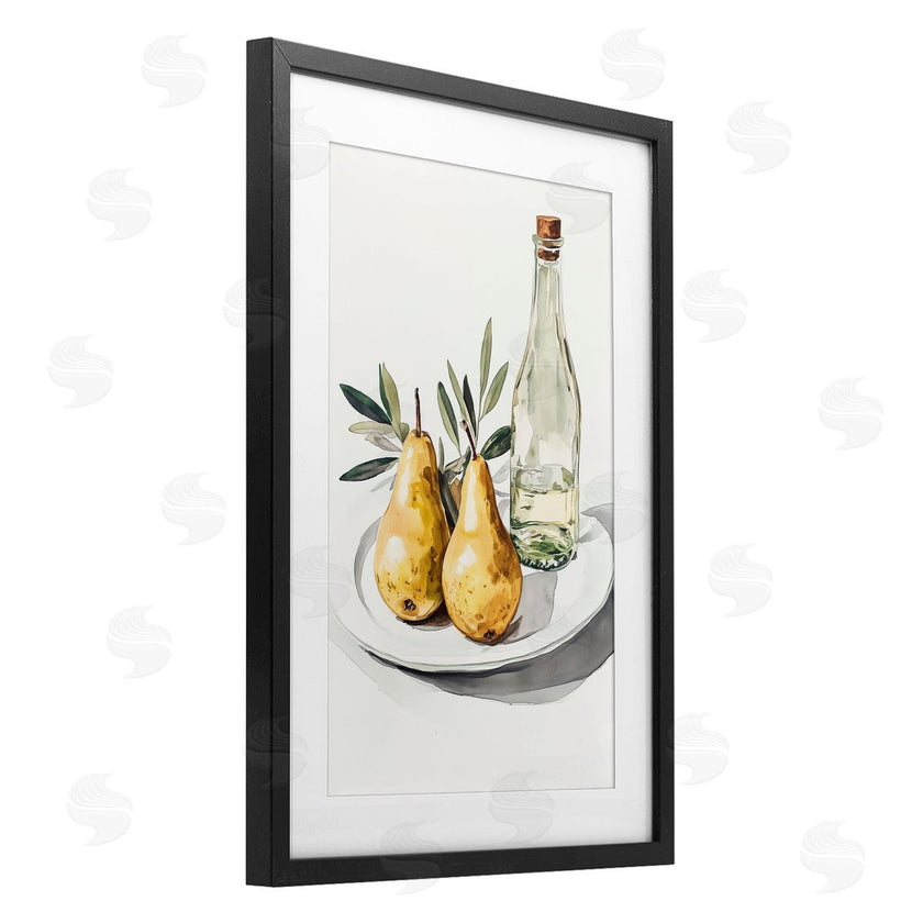 Heidi Kuntz | Pears and Bottle Platter