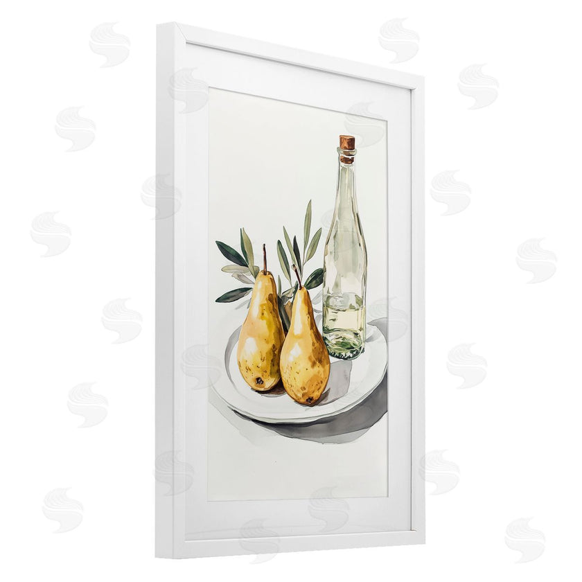 Heidi Kuntz | Pears and Bottle Platter