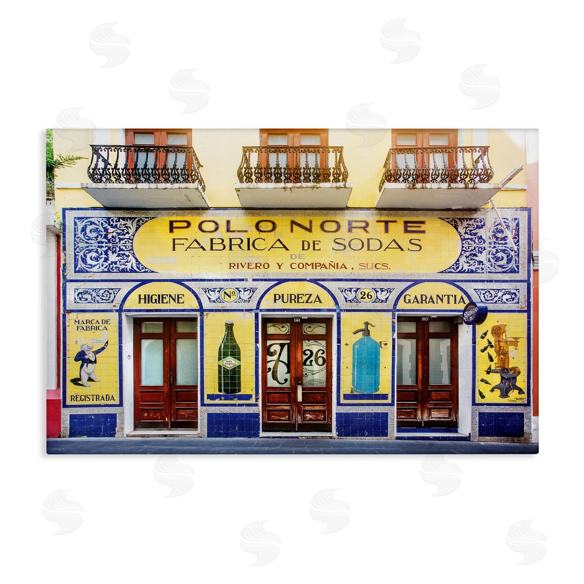 Seven Trees Design Polo Norte Storefront Canvas Wall Art Print