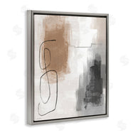 Amber Sterling | Neutral & Grey Abstraction
