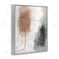 Amber Sterling | Neutral & Grey Abstraction