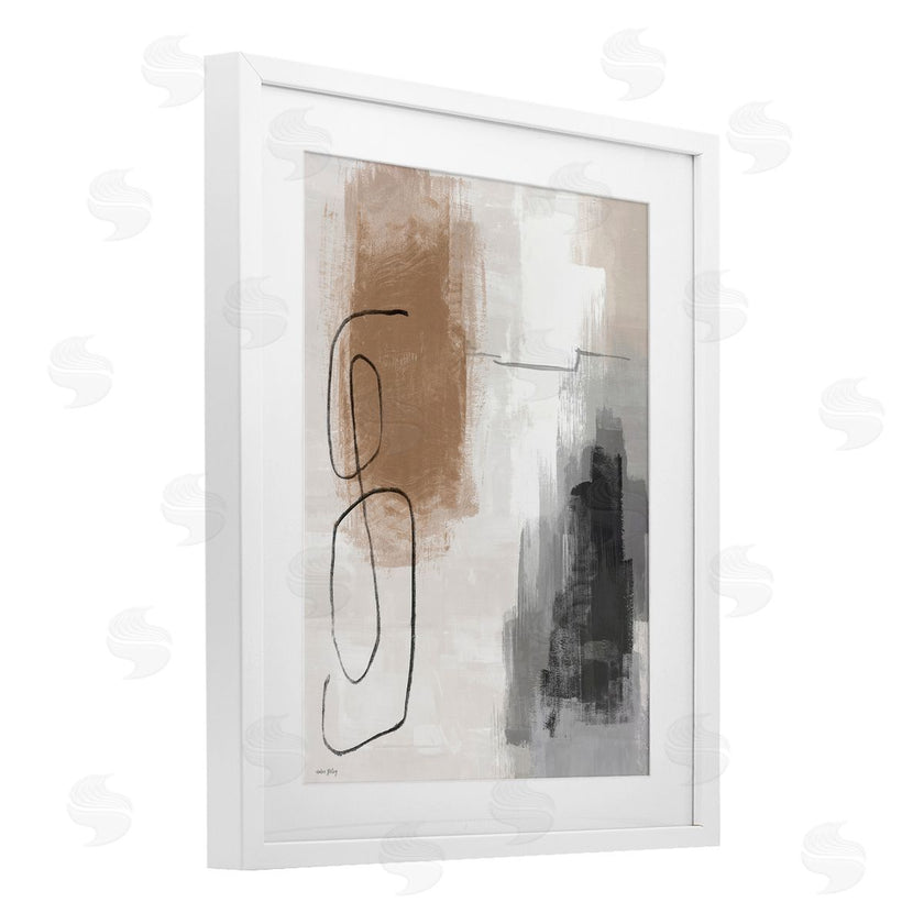 Amber Sterling | Neutral & Grey Abstraction