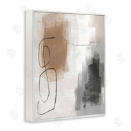 Amber Sterling | Neutral & Grey Abstraction