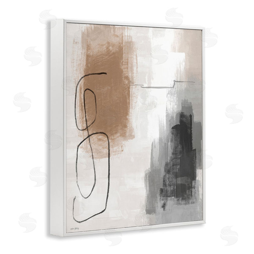 Amber Sterling | Neutral & Grey Abstraction