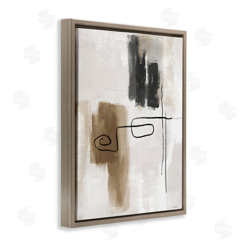 Amber Sterling | Flowing Contrast Grey & Tan