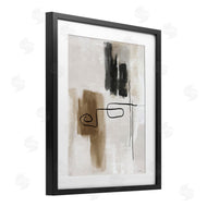 Amber Sterling | Flowing Contrast Grey & Tan
