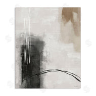 Amber Sterling | Grey and Tan Simple Abstract