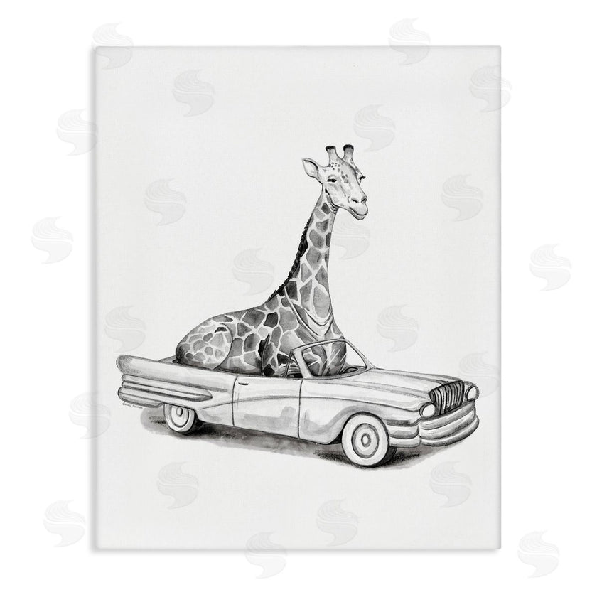 Rachel Nieman | Giraffe in Vintage Vehicle