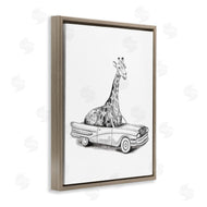 Rachel Nieman | Giraffe in Vintage Vehicle
