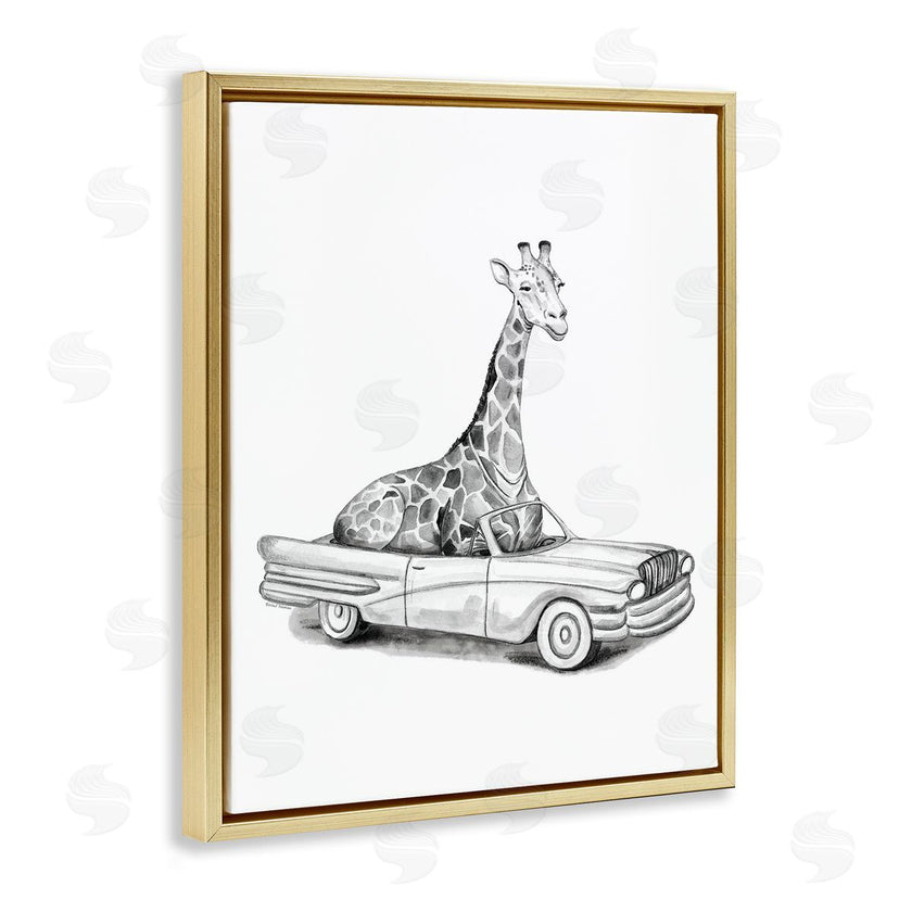 Rachel Nieman | Giraffe in Vintage Vehicle
