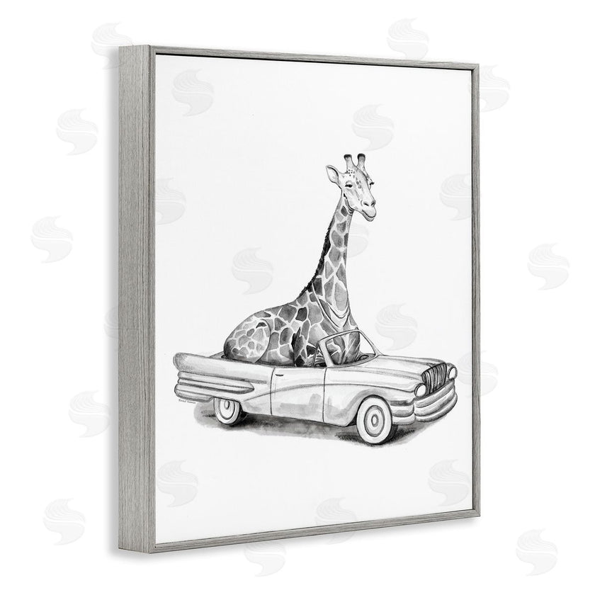 Rachel Nieman | Giraffe in Vintage Vehicle