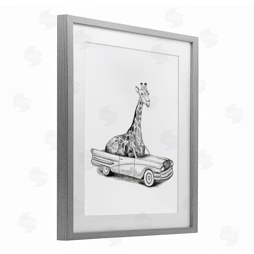 Rachel Nieman | Giraffe in Vintage Vehicle