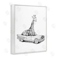 Rachel Nieman | Giraffe in Vintage Vehicle