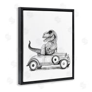 Rachel Nieman | Dinosaur in Vintage Vehicle
