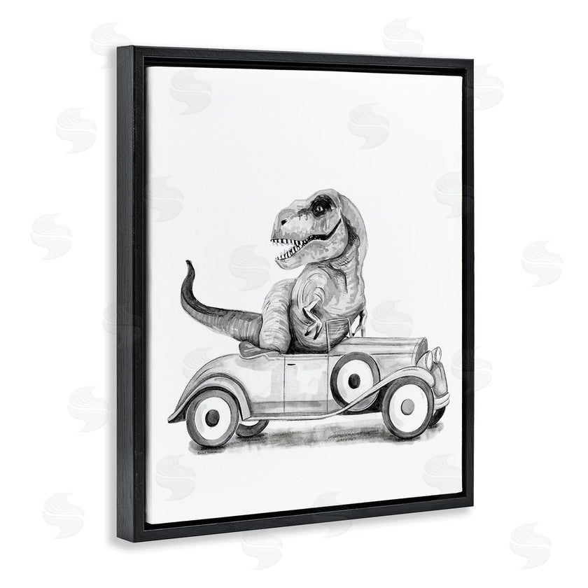 Rachel Nieman | Dinosaur in Vintage Vehicle